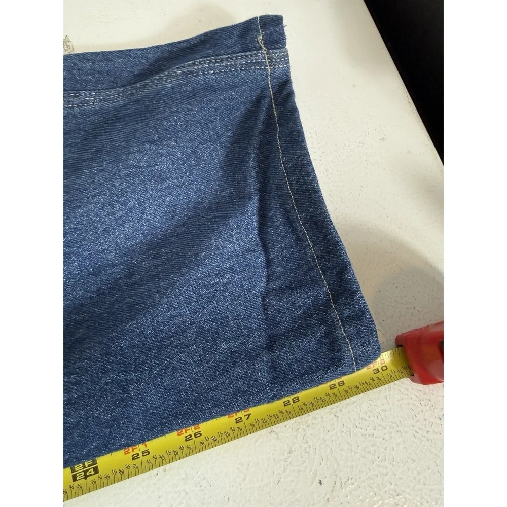Texas Jeans Men's Carpenter USA Made Blue Denim Straight‎ Loose 40x32